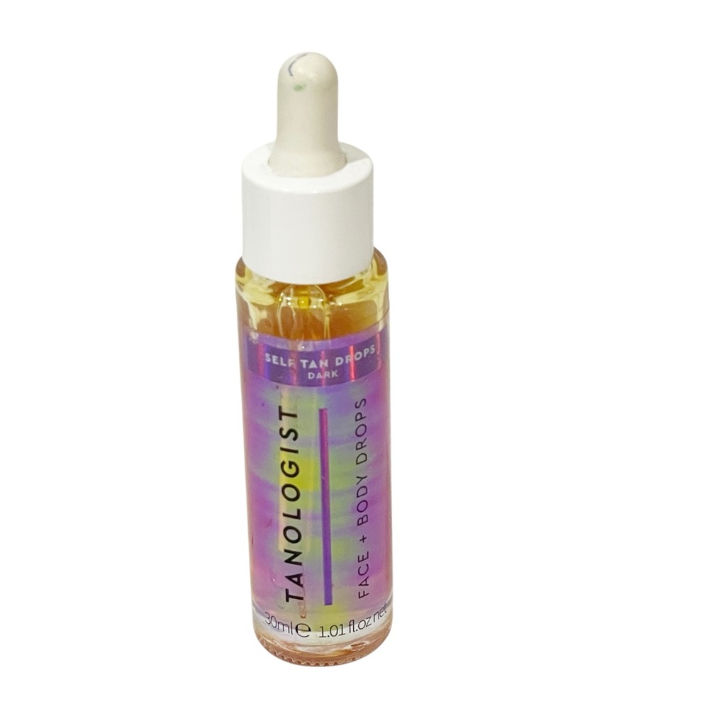 Tanologist Self Tak Drops‎ Dark Face+Body Drops 1.01oz Skincare Summer NEW
